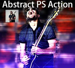 PS动作－动感抽影：Abstract PS Action